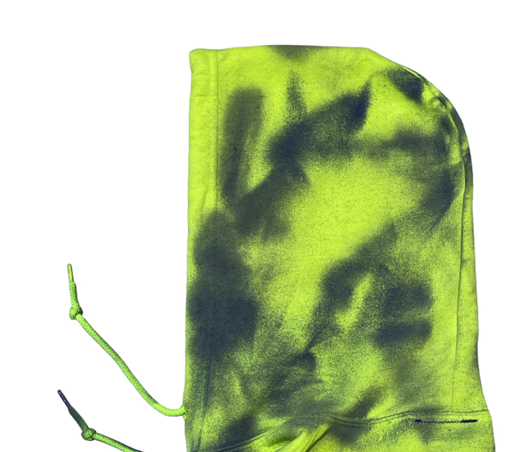 Spray Paint Zip Up Hoodie