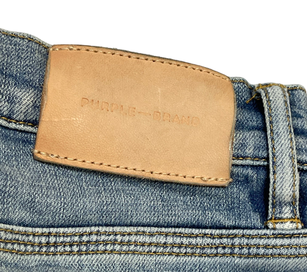 P001 Light Indigo Paint Blowout