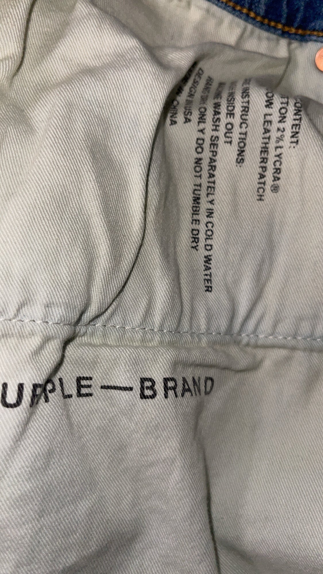 P001 Light Indigo Paint Blowout