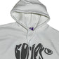 Puff Grey Logo Hoodie