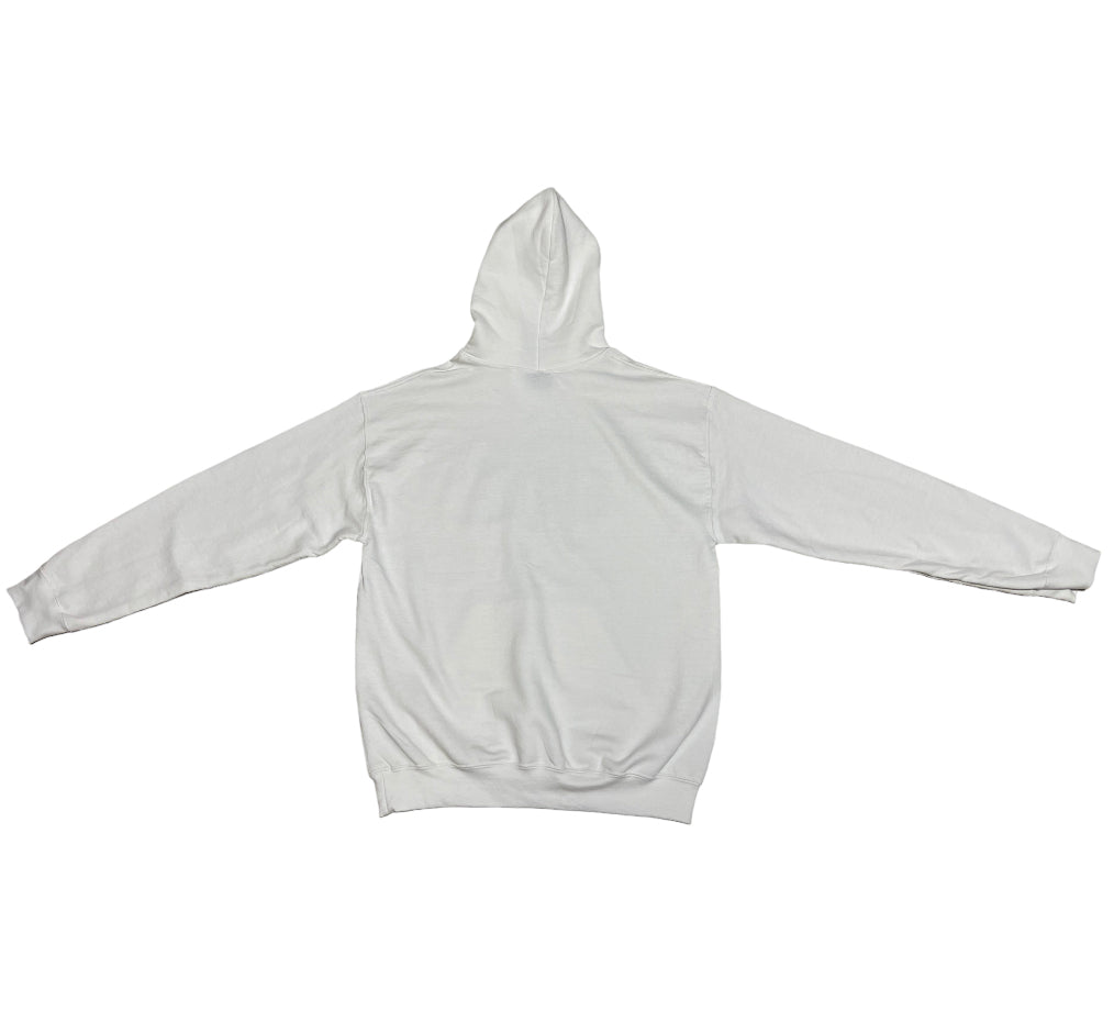 Puff Grey Logo Hoodie