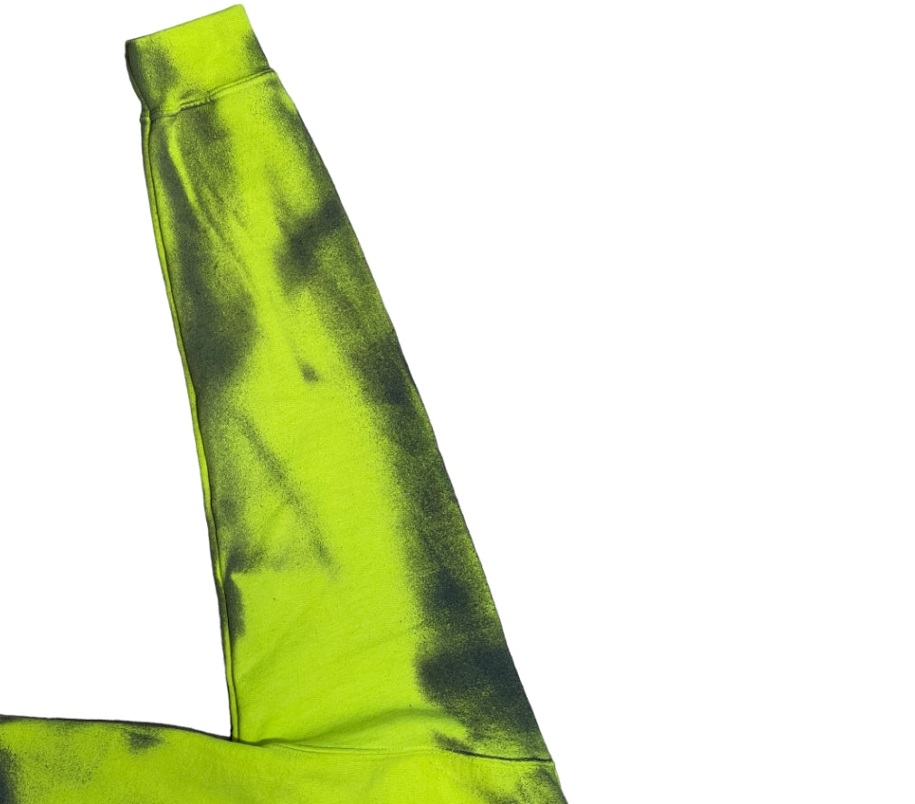 Spray Paint Zip Up Hoodie
