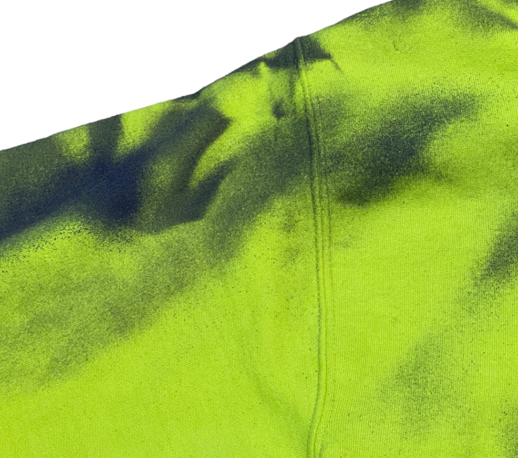 Spray Paint Zip Up Hoodie