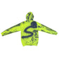 Spray Paint Zip Up Hoodie