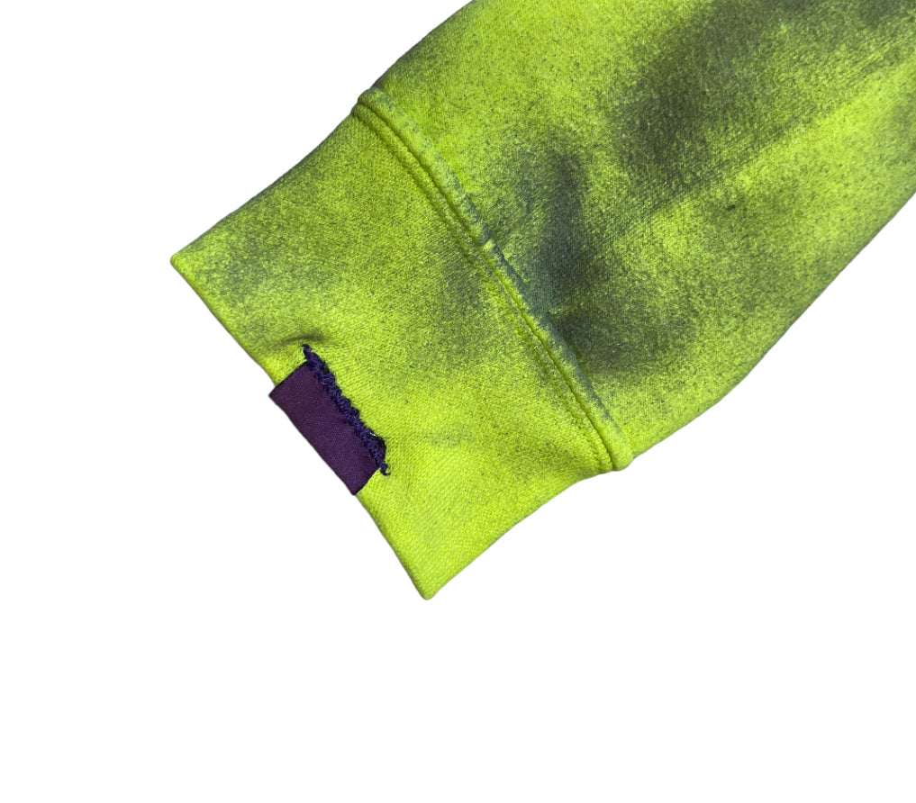 Spray Paint Zip Up Hoodie